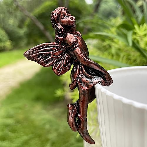 Qiansheng Jarpsiry 4 Pcs Figuras De Hadas En Miniatura Macet