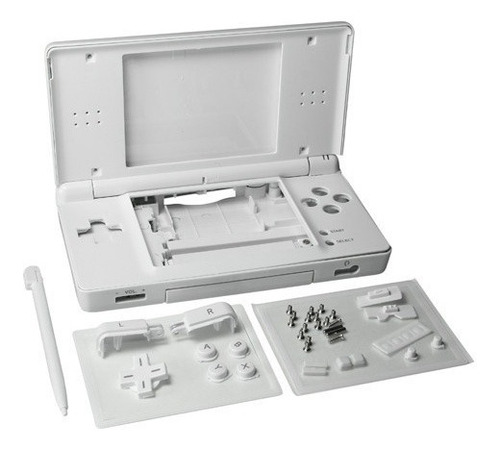 Carcasa Completa Nintendo Ds Lite Blanca