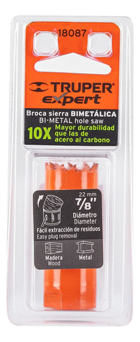 Sierra Copa Bimetal 7/8  (22mm) Truper