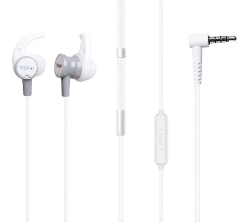 Imagen 2 de 2 de Auriculares Manos Libres Blancos Tgw