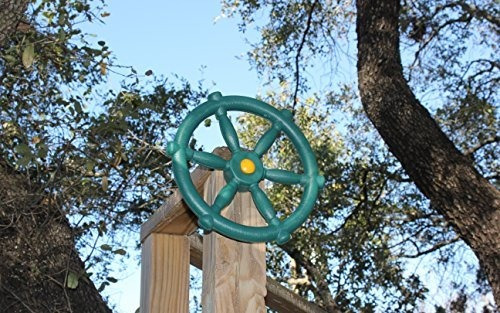 Jungle Gym Kingdom Pirate Ships Wheel - Verde