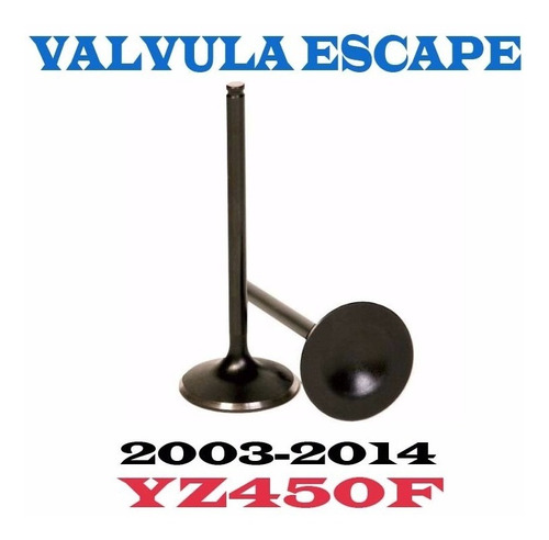 Valvula De Escape Yamaha Yz450f 10-14 Original Yzf Fasmotos