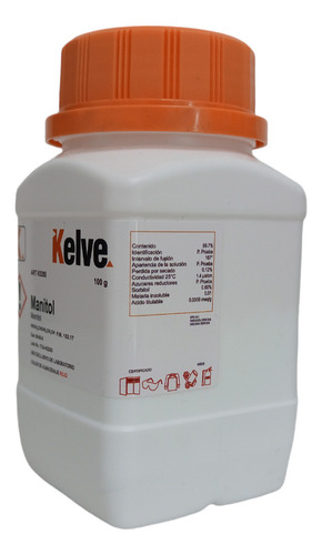 Manitol R. A. De 100 G Kelve K5250