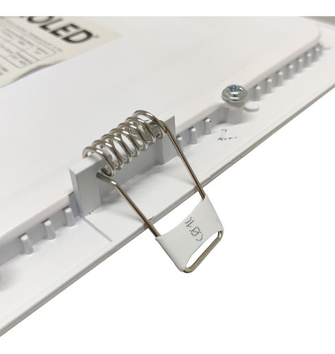 Panel Led Embutir Macroled Pec18 18w Cuadrado Blanco Calido