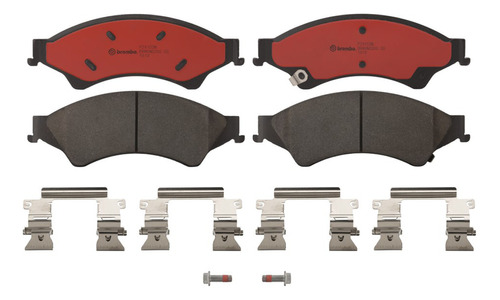 Balatas Delanteras Cerámica Ford Ranger 2013-2019 Brembo