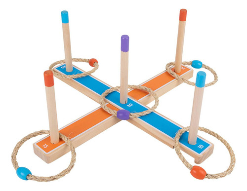 - Juego De Lanzamiento De Anillos Para Niños De 4 A 8 Años,