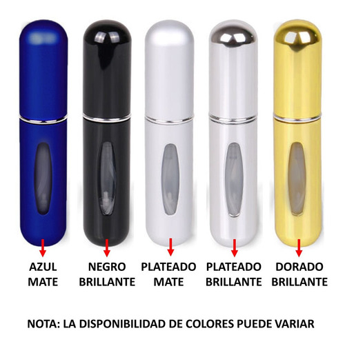 Perfumeros Recargables (4unidades)