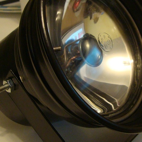 Esfera Espejada Bola 30 + Motor + Spot Par 36 General Elect