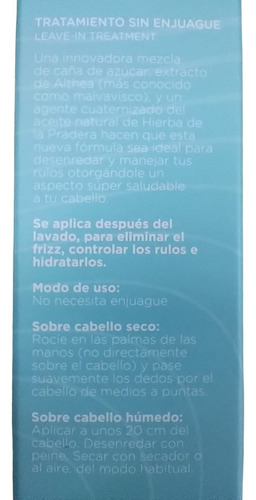 Tratamiento Sin Enjuague Curly All In One - Primont 140ml