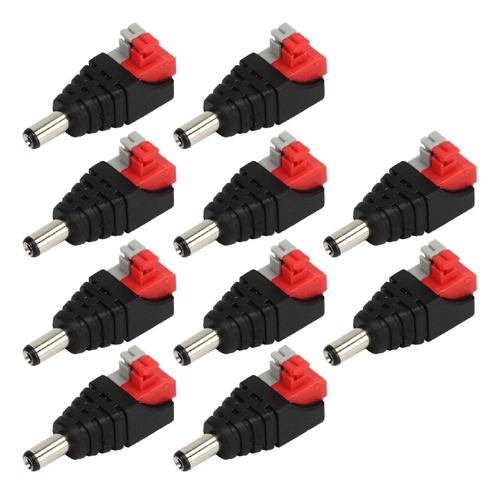 Conector Coaxial Bnc, Cable De Videovigilancia Cctv De 10 Pi