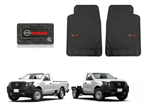 Par Tapetes Bt Logo Nissan Pickup Np300 2021 2022 2023 2024