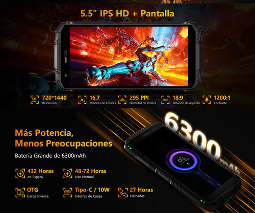 Doogee S41 Plus - Mejor Celular Resistente De Youtube