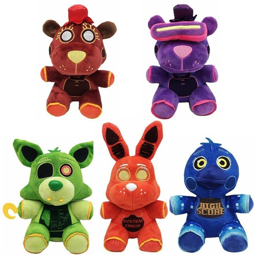 Set De Peluche De 5 Piezas, Five Nights At Freddy's