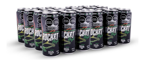 Rocket High Bebida Energizante (24 Pack)