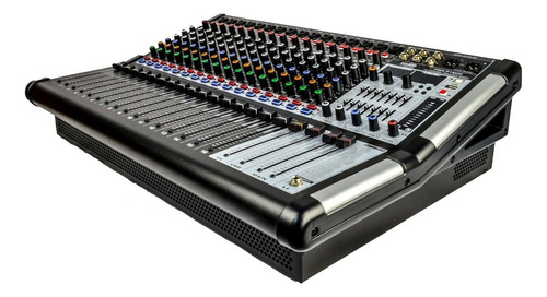 Mezcladora Amplificada 16 Canales 500w X 2 Romms Pmx-p16ch