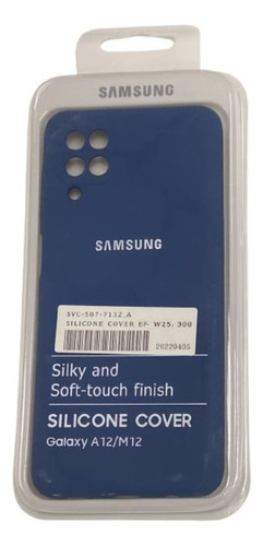 Forro De Silicone Para Samsung Galaxy A12 Y M12