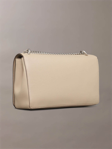 Bolsa Shoulder Café Calvin Klein Monograma Mujer