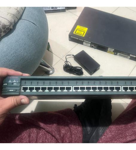 Switch Router Cisco Ws-c1924-a Catalyst 1900 Serie 24 Puerto (Usado)
