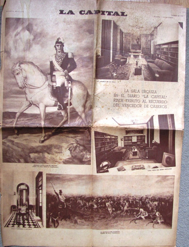 Sala Urquiza, Museo Rosario, Usina, La Capital 1944