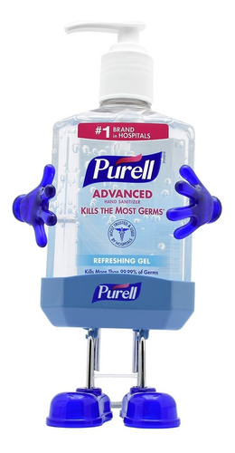  Alcohol gel Purell Original purell en botella fragancia a sin aroma con dosificador 236 L 300 g
