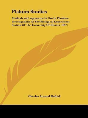 Libro Plakton Studies : Methods And Apparatus In Use In P...