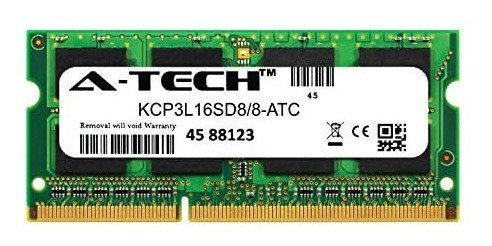 Imagen 3 de 6 de Memoria Ram Kingston 8gb Ddr3l So-dimm 1600mhz 1.35v /v /v