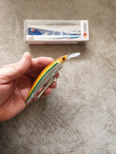 Señuelo Noeby Long Casting Minnow 3d Eyes, 36g/11cm,prof 2.5