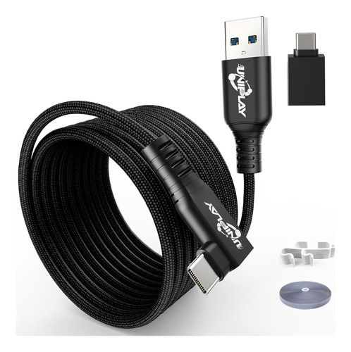 Cable De Enlace Para Quest 2/pro/pico4/rift Y Pc/steam Vr, A