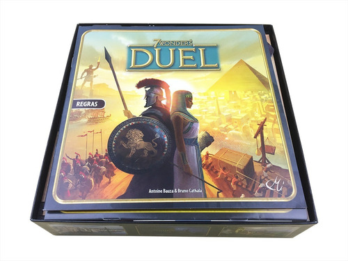 Organizador (insert) Para 7 Wonders Duel (mdf)