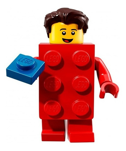 Lego Minifigura 2 Chico Con Disfraz De Brick Fiesta  71021