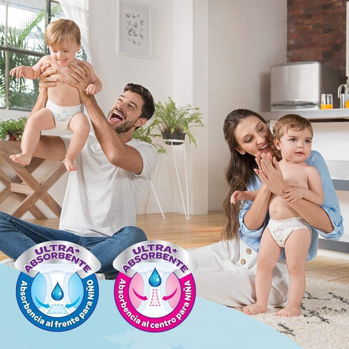 Huggies Ultraconfort Etapa 5 Pañales Desechables Niño 40 Pz