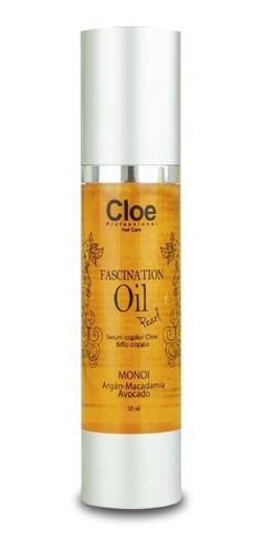Aceite Cloe Fascination Oil Pearl Argán Macadamia Monoi 50ml
