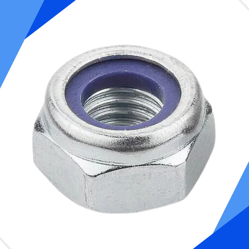 Porca Parlock M6 (chave 10) Com Nylon Inox 304 - 100 Peças