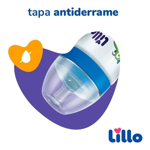 Mamadera Lillo Super Evolution Magia 300ml +6 Meses