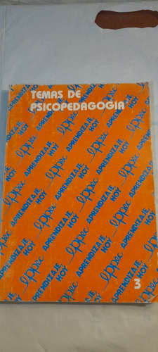 Temas De Psicopedagogía - Anuario 3 - 1987 (usado)