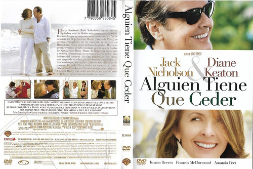 Alguien Tiene Que Ceder Dvd Jack Nicholson Diane Keaton