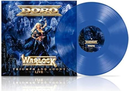 Doro Warlock - Triumph & Agony Live - Clear Blue Blue Cle Lp