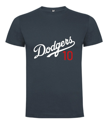 Polera Mlb Los Angeles Dodgers Algodon Pow Club