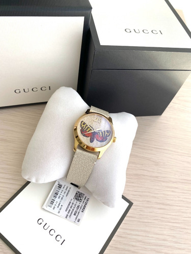 Reloj Mujer Gucci G-timeless Mod. Ya1264062a Butterfly