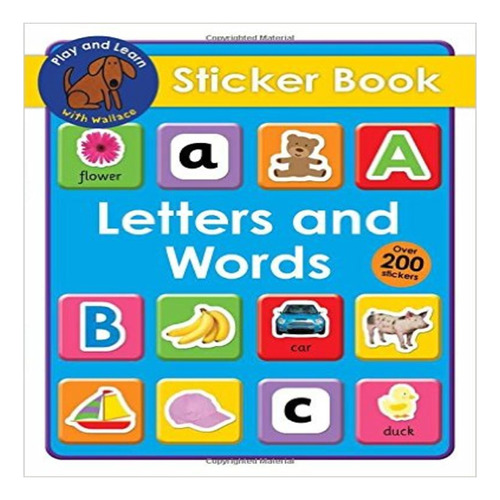 Letters And Words - Play And Learn With Wallace Kel Edicione