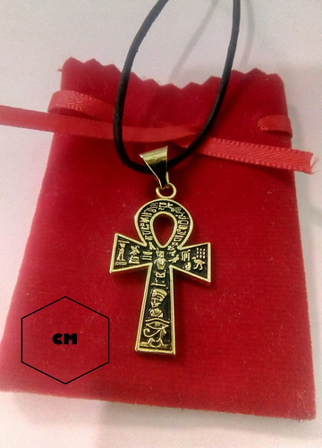 Imagen 1 de 1 de Cruz Egipcia Talisman Activado + Correa, Morral Y Envío