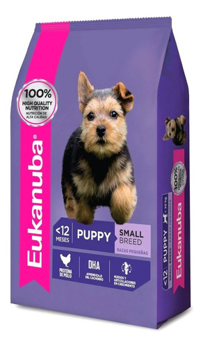 Eukanuba Cachorro Razas Pequeñas 6 Kg Con Snacks