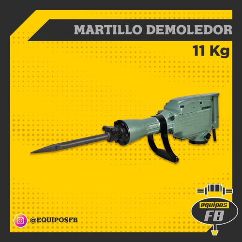 Imagen 2 de 6 de Alquiler De Martillo Demoledores Y Rotomartillos Equipos Fb
