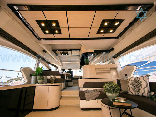 Lancha Azimut 70 Barco Iate N Ferretti Sunseeker Phantom