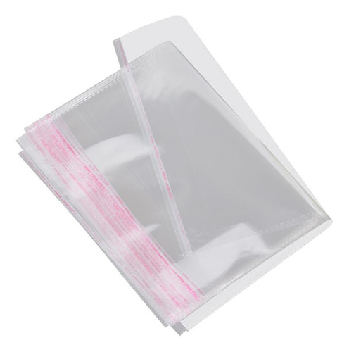 Bolsa Tipo Celofán 35x45 Cm Con Adhesivo, Pack 100 Unidades