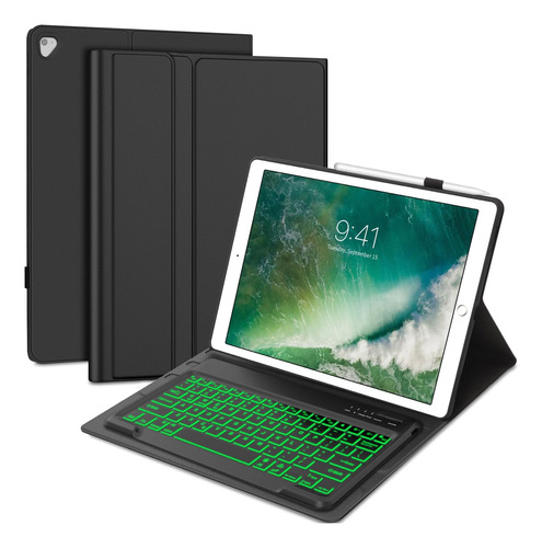 Sengbirch Funda P/ iPad Pro 12.9 Con Teclado 1 Y 2 Gen