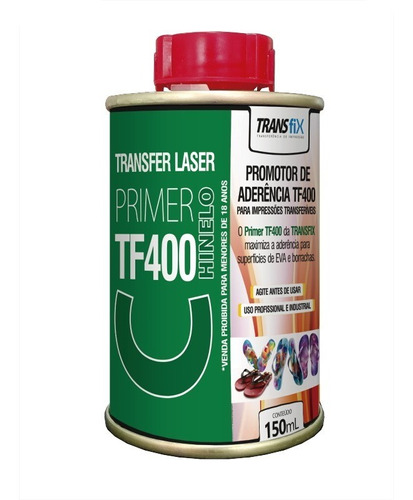 Transfer Laser Chinelo Sandálias Primer Tf400 Transfix