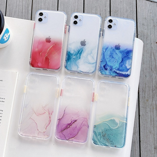 Imagem 1 de 10 de Capa Case Capinha Luxo Marmorizada Tpu Samsung S20
