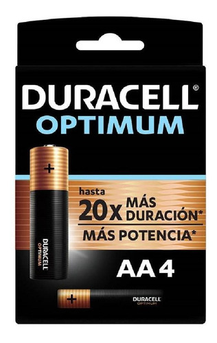 Pila Duracell Optimum Blíster Aax4