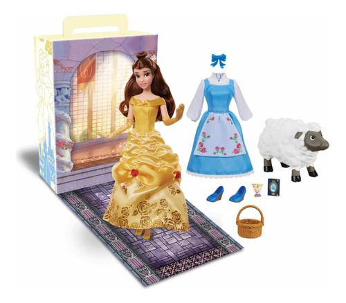 Bella Y La Bestia Set Muñeca Story Doll Disney Store